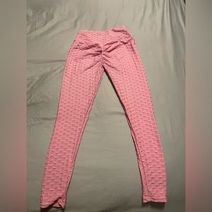 Pink leggings